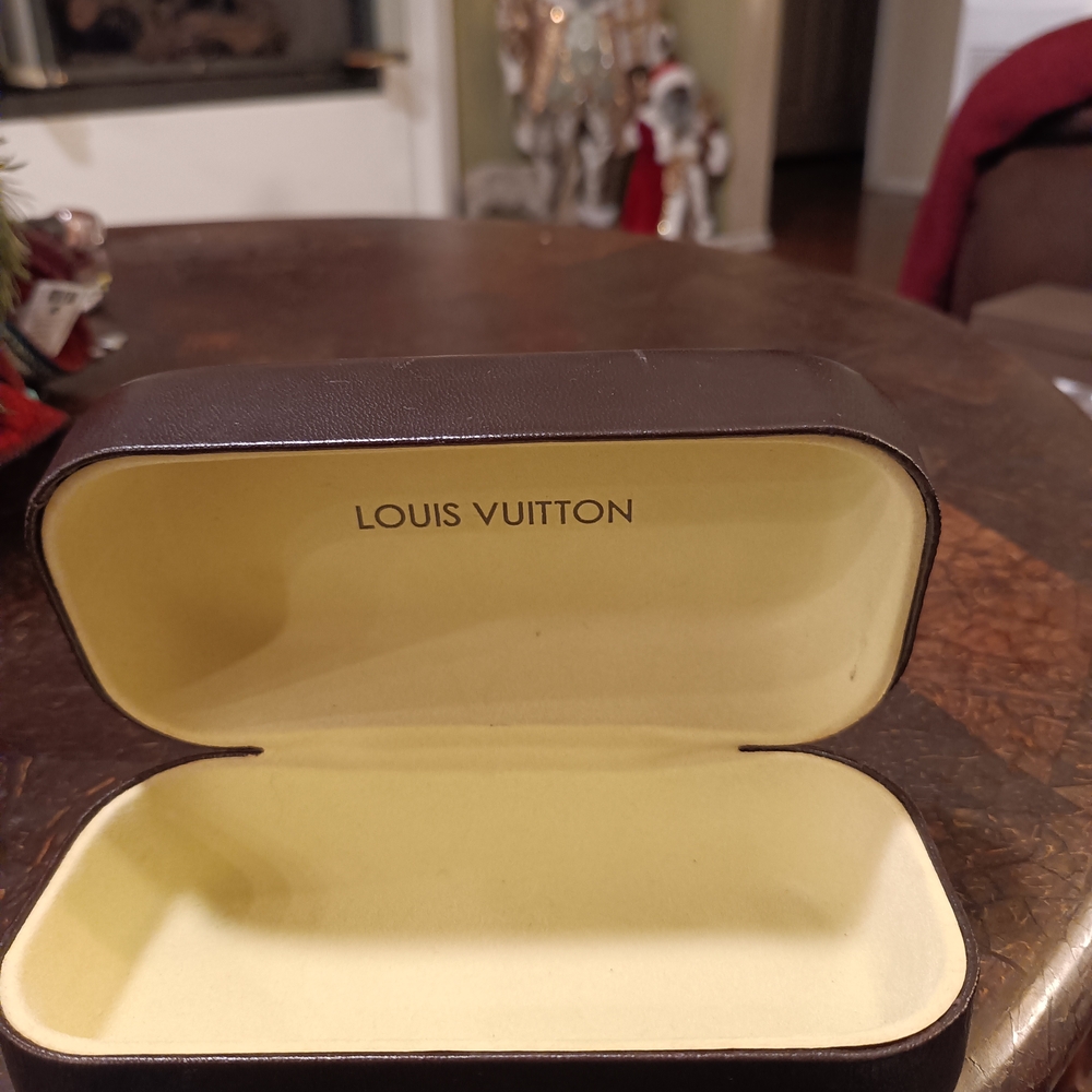 Louis Vuitton Brown Glasses Case